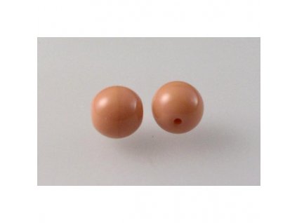 Round pressed glass bead 8 mm 73030