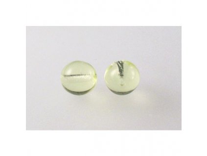 Round pressed glass bead 8 mm 80130