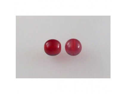 round pressed glass bead 8 mm 90080