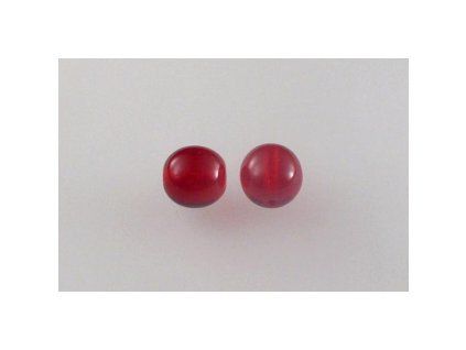 Round pressed glass beads 8 mm 90080