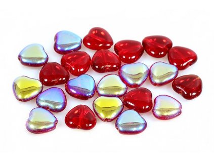 Heart beads 11179001 10x10 mm 90090/28701