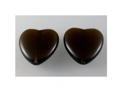 Heart beads 11179001 24x22 mm 10230