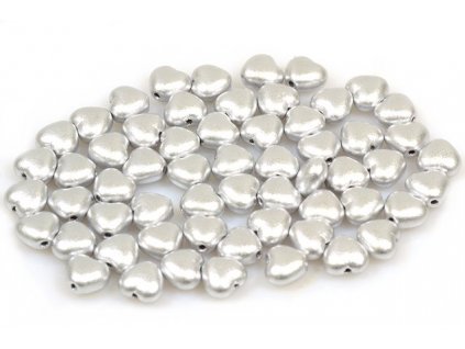 Heart beads 11179001 6x6 mm 01700