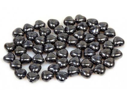 Heart beads 11179001 6x6 mm 23980/14400