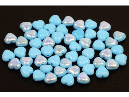 Heart beads 11179001 6x6 mm 63020/28701