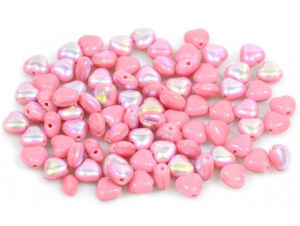 Heart beads 11179001 6x6 mm 73020/28701
