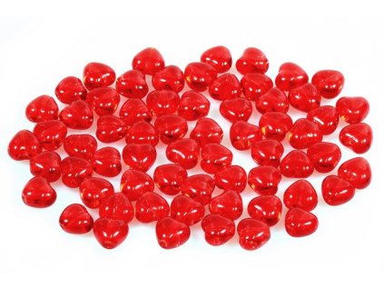 Heart beads 11179001 6x6 mm 90080