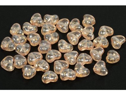 Heart beads 11179001 8x8 mm 70110/14400