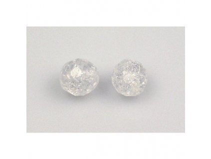 Crackled fire polished beads 10 mm 00030/85500