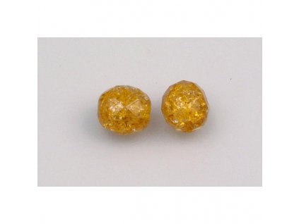 Crackled fire polished beads 15119001 10 mm 10060/85500