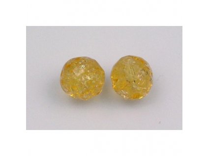 Crackled fire polished beads 15119001 12 mm 10040/85500