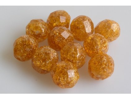 Crackled fire polished beads 15119001 12 mm 10060/85500