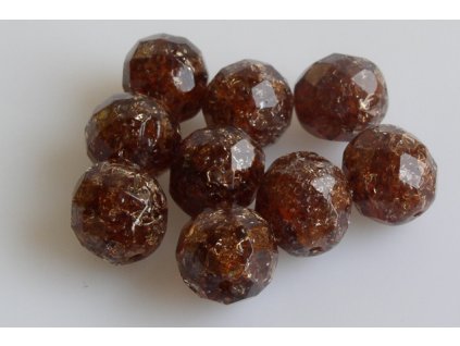 Crackled fire polished beads 15119001 12 mm 10230/85500