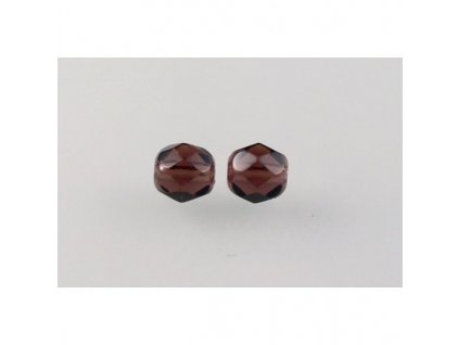 Fire polished beads 6 mm 20080
