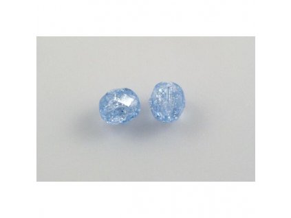 Crackled fire polished beads 15119001 6 mm 30010/85500