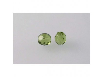Fire polished beads 6 mm 50230
