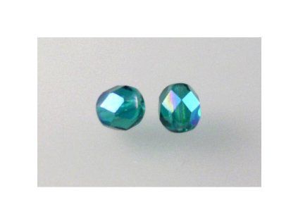 Fire polished beads 6 mm 50720/28701