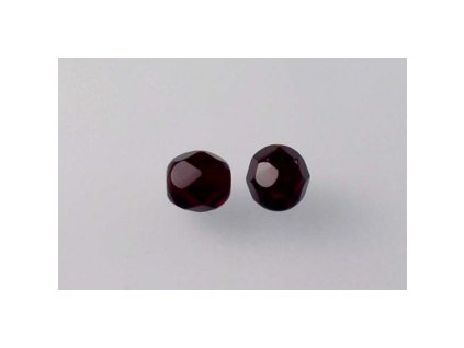 Fire polished beads 6 mm 90110