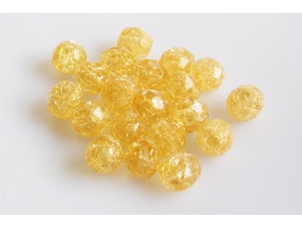 Crackled fire polished beads 15119001 8 mm 10020/85500