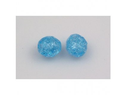 Crackled fire polished beads 15119001 8 mm 60010/85500