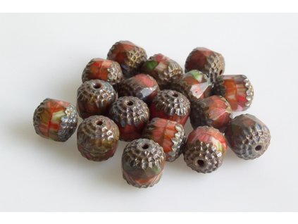 Bols beads 15119104 10 mm mix brown/86800