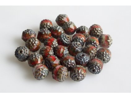 Bols beads 15119104 8 mm mix brown/86800