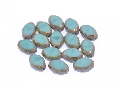 Faceted olives 15129110 11x8 mm 63130/86800