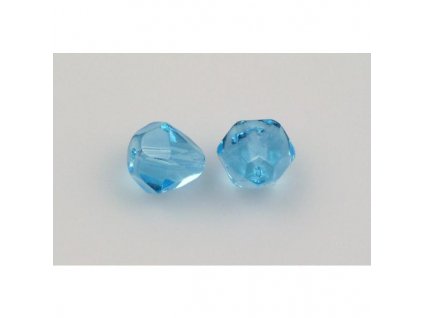 Faceted glass bead 15158802 8x9 mm 60010