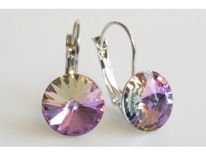 earrings Rivoli 12 mm crystal VL rhodium made with Swarovski®  Elements
