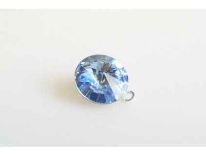 pendant Rivoli 12 mm light sapphire  made with Swarovski®  Elements