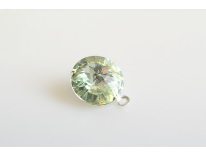 pendant Rivoli 12 mm chrysolite made with Swarovski®  Elements