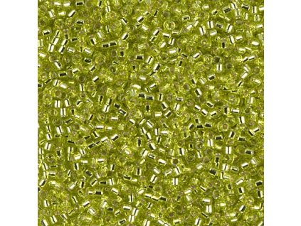 MIYUKI Delica 11/0 Silver Lined Chartreuse