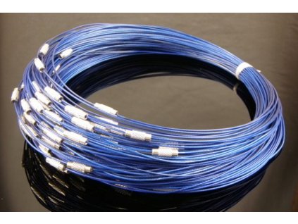 Steel wire blue