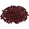 Round pressed glass beads 4 mm 90100