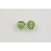 Round pressed glass bead 6 mm 50200