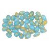 Drop shaped beads 11169004 6x9 mm 60020/etched/56902