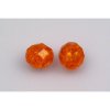 Crackled fire polished beads 8 mm 90020/85500