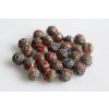 Faceted glass bead 15119104 8 mm mix brown/86800