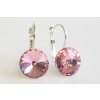 earrings Rivoli 12 mm light rose  made with Swarovski®  Elements