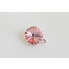 pendant Rivoli 12 mm light rose rhodium made with Swarovski®  Elements