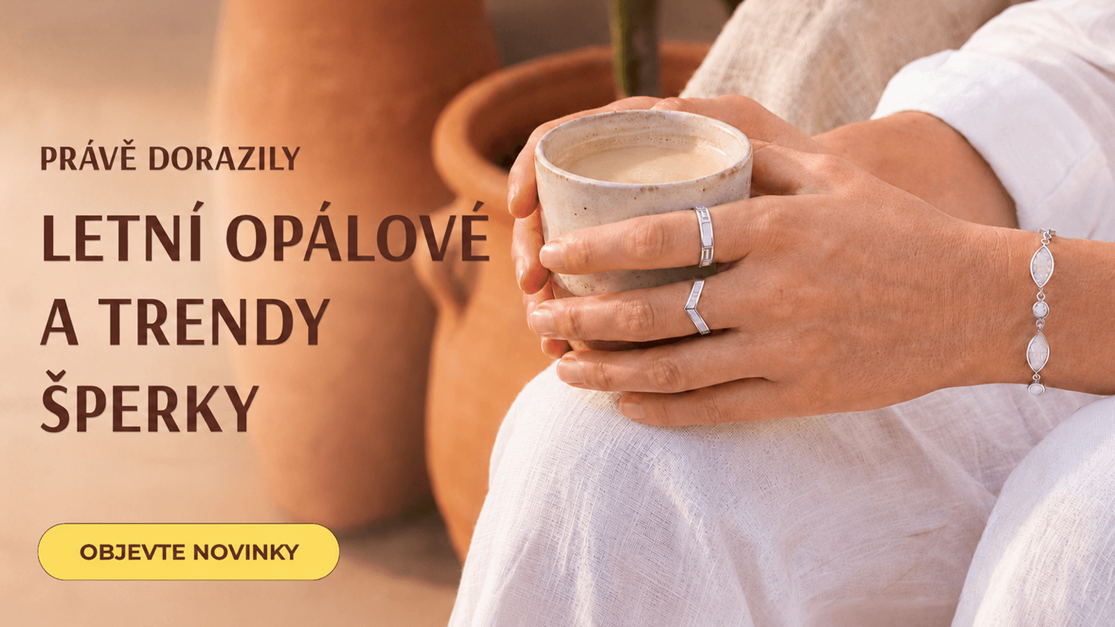 novinky právě dorazily, stříbrné šperky nové