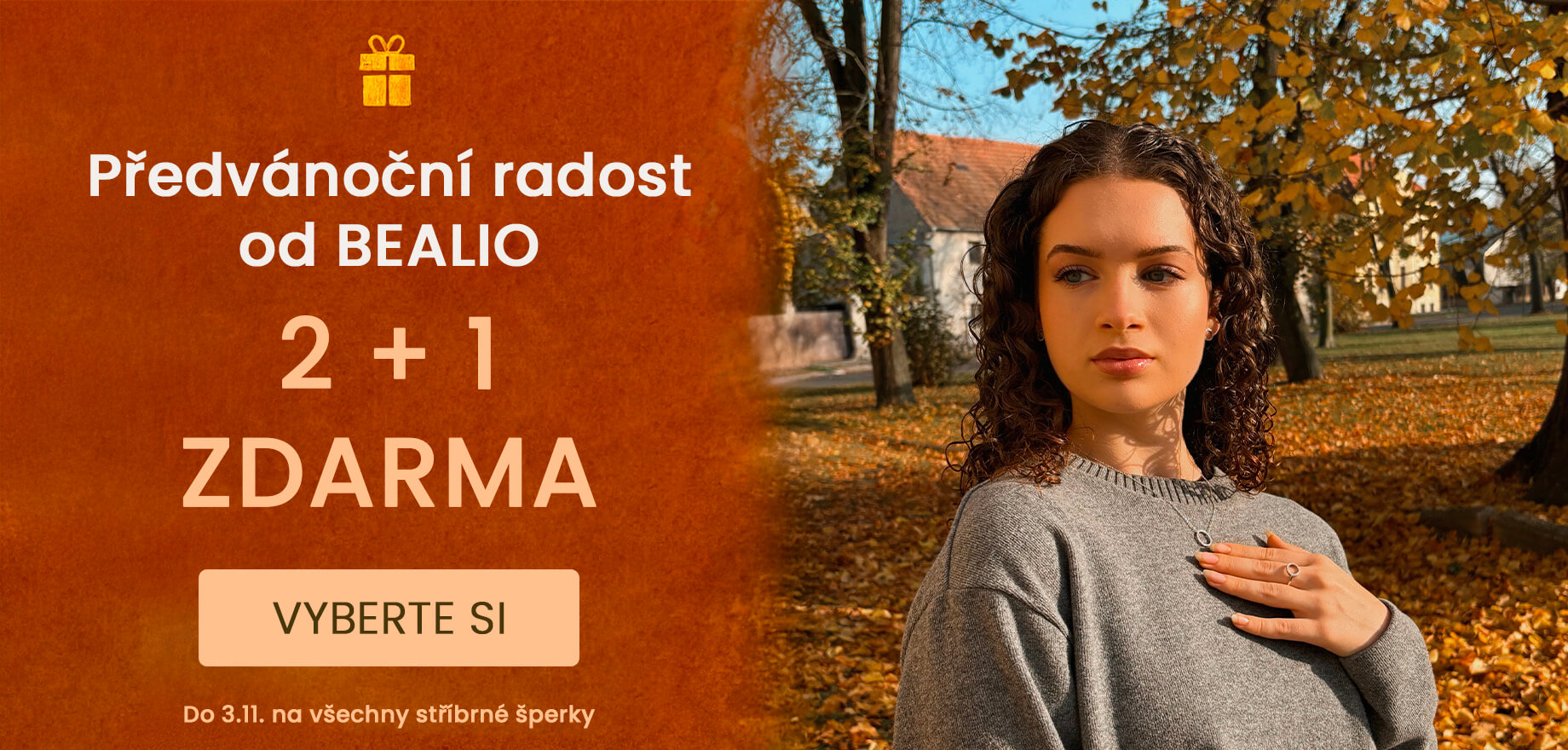 2+1 zdarma akce stribrne sperky pro zeny nausnice prsteny retizky soupravy