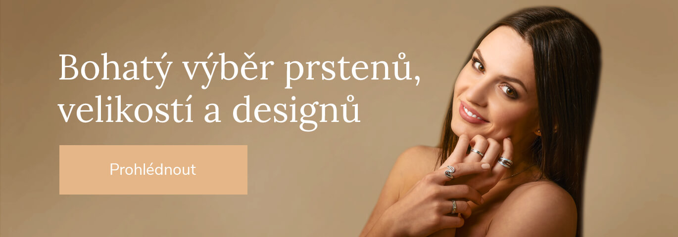 Stříbrné prsteny