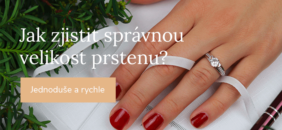 Jak zjistit správnou velikost prstenu?