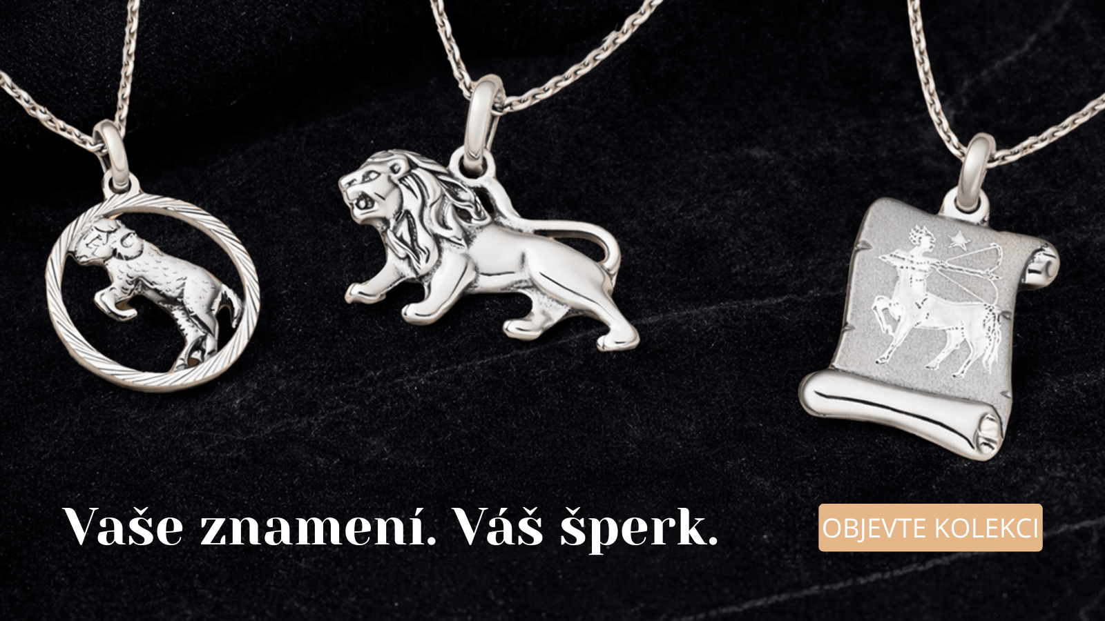Stříbrné šperky znamení zvěrokruhu pro ženy pro muže pro děti