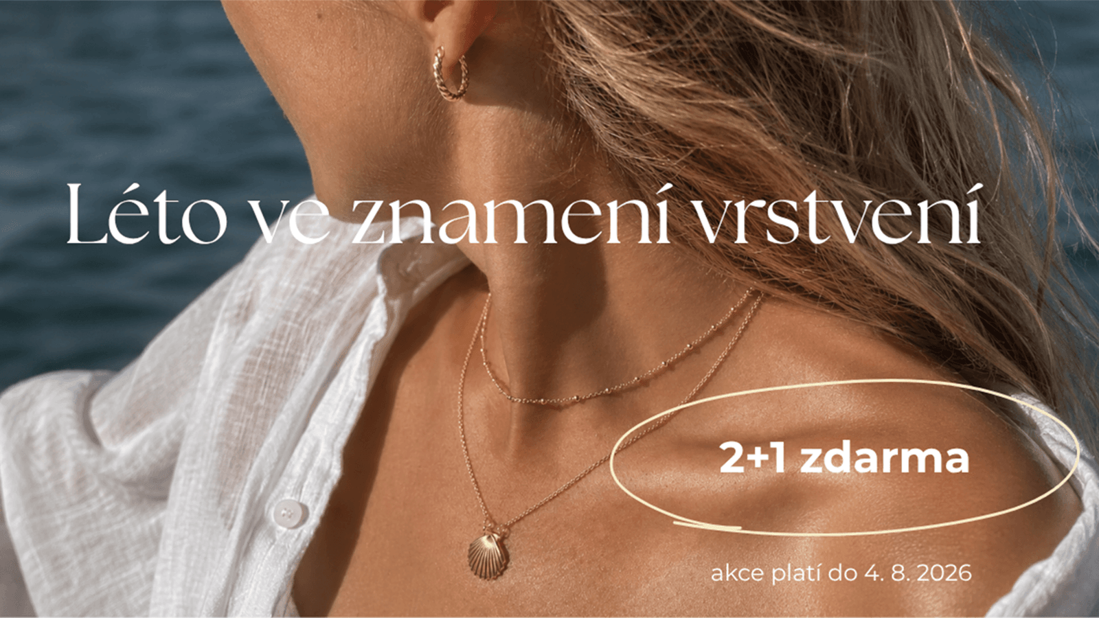 pořiďte si letní šperky v akci 2+1 zdarma