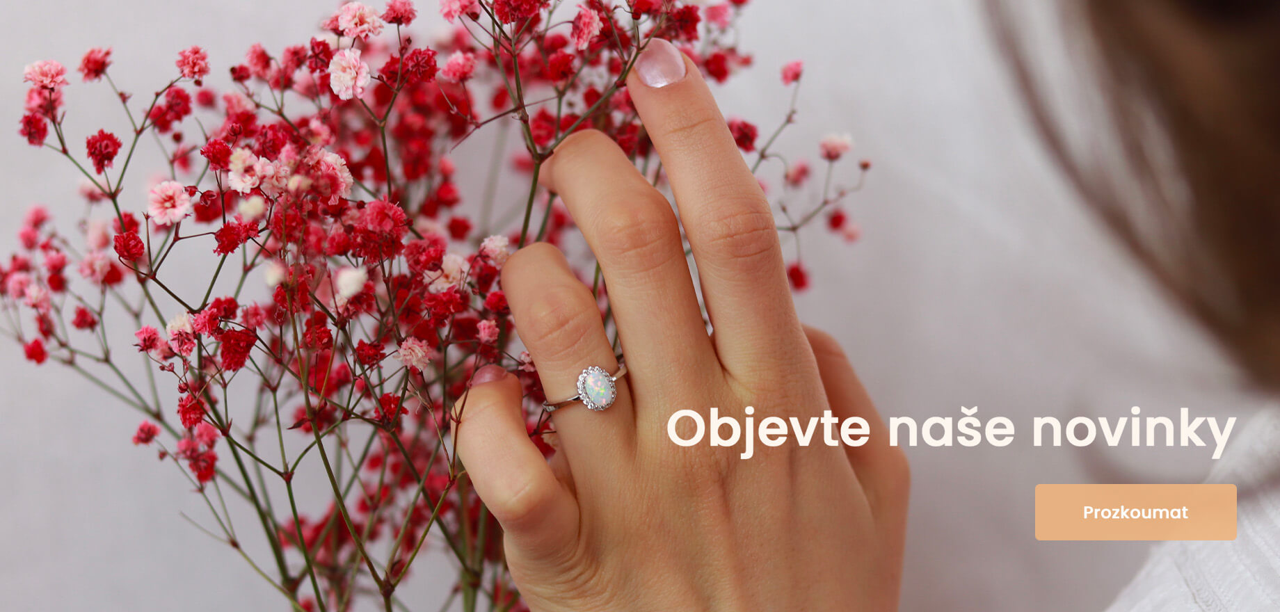 novinky šperky stříbrné šperky bealio prsteny s opálem zirkon pro ženy šperky nové kolekce náušnice, náhrdelníky, prsteny nové šperky 2025 elegantní šperky bealio