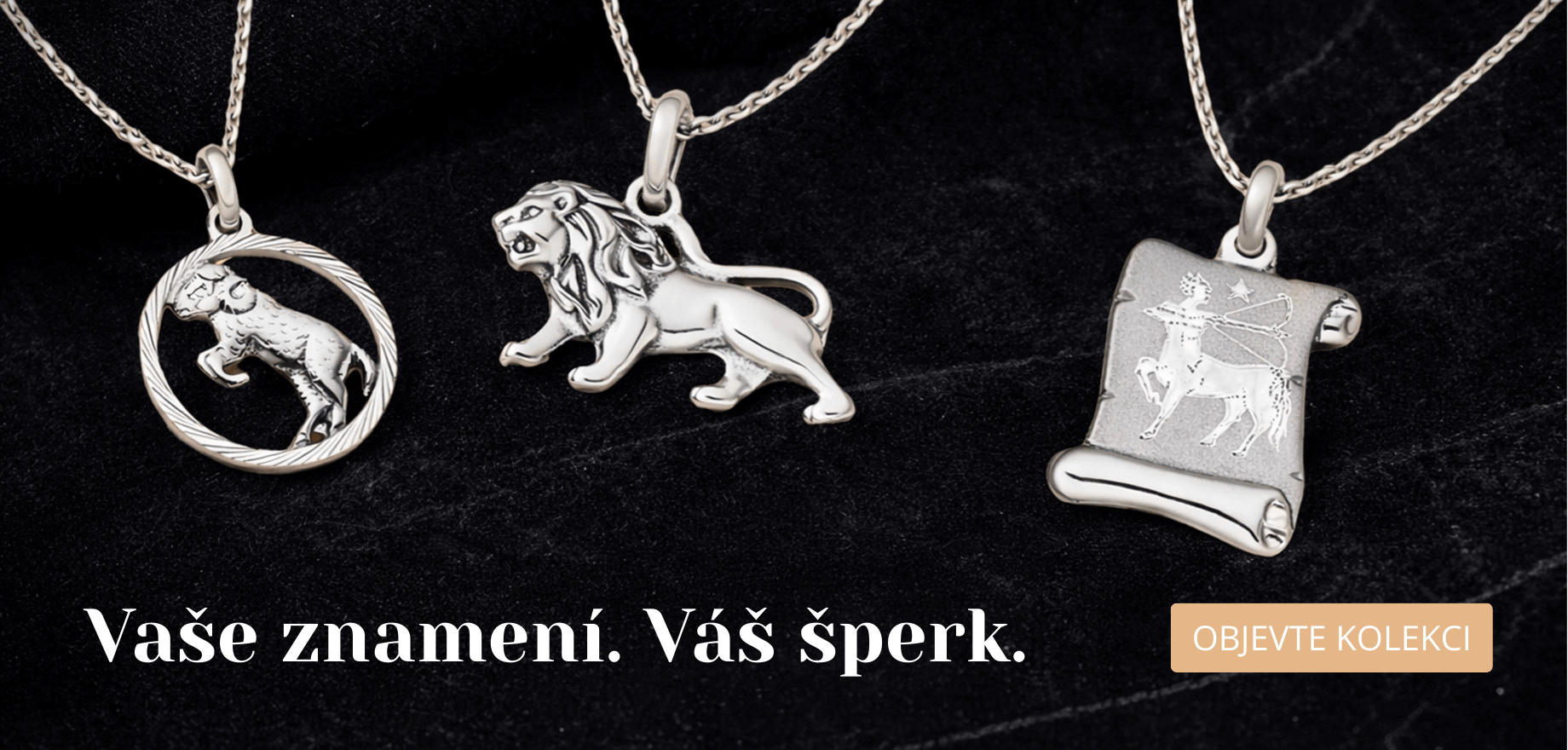 Stříbrné šperky znamení zvěrokruhu pro ženy pro muže pro děti