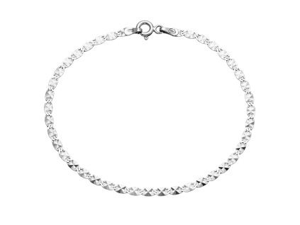 1071 1 stribrny naramek valentynka disco delka naramku 19 cm