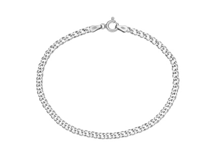 Stříbrný náramek ROMBO (Délka náramku 19 cm)
